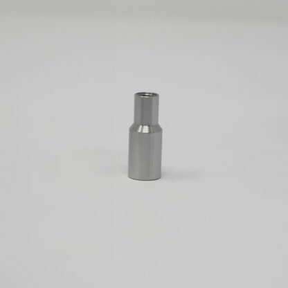 5/16-24 Left Hand Threaded Chromoly Tube Adaptor to Fit 1/2" OD x .058" Wall Tubing